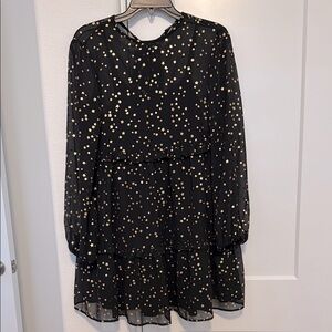 ASOS Design Star Print Tiered Dress